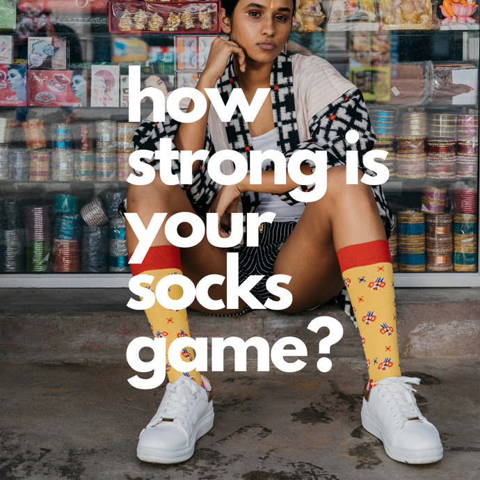 How strong is your sock game?