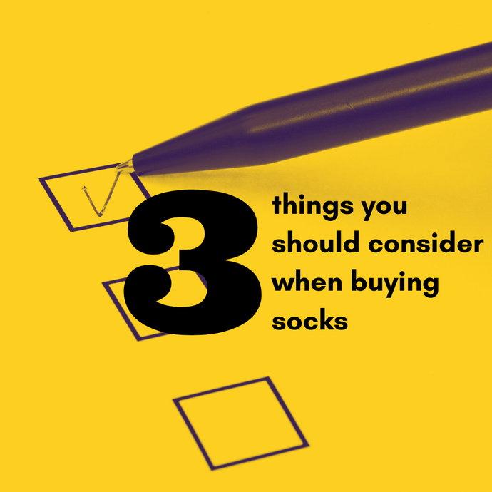 3 things you should consider when buying socks